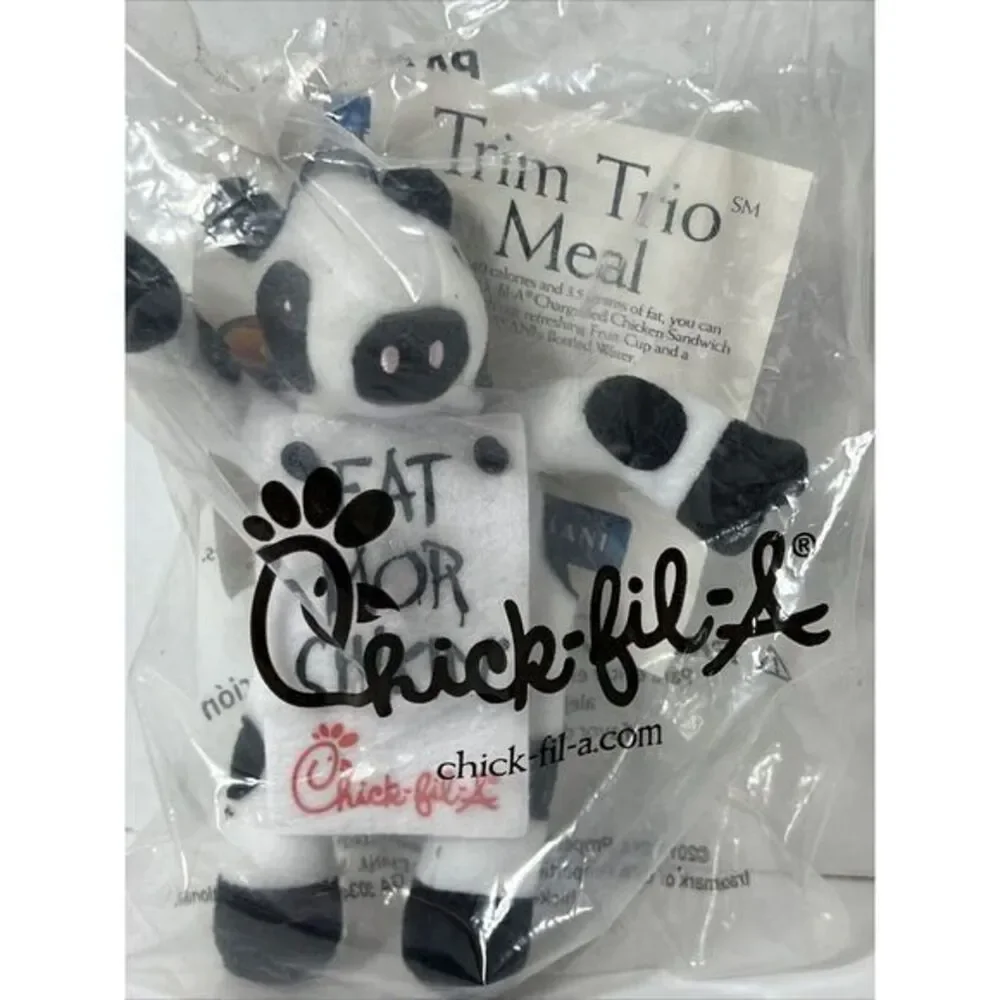 Chick Fil A Cow Eat Mor Chikin More Chicken Small Plush Stuffed Animal 5.5